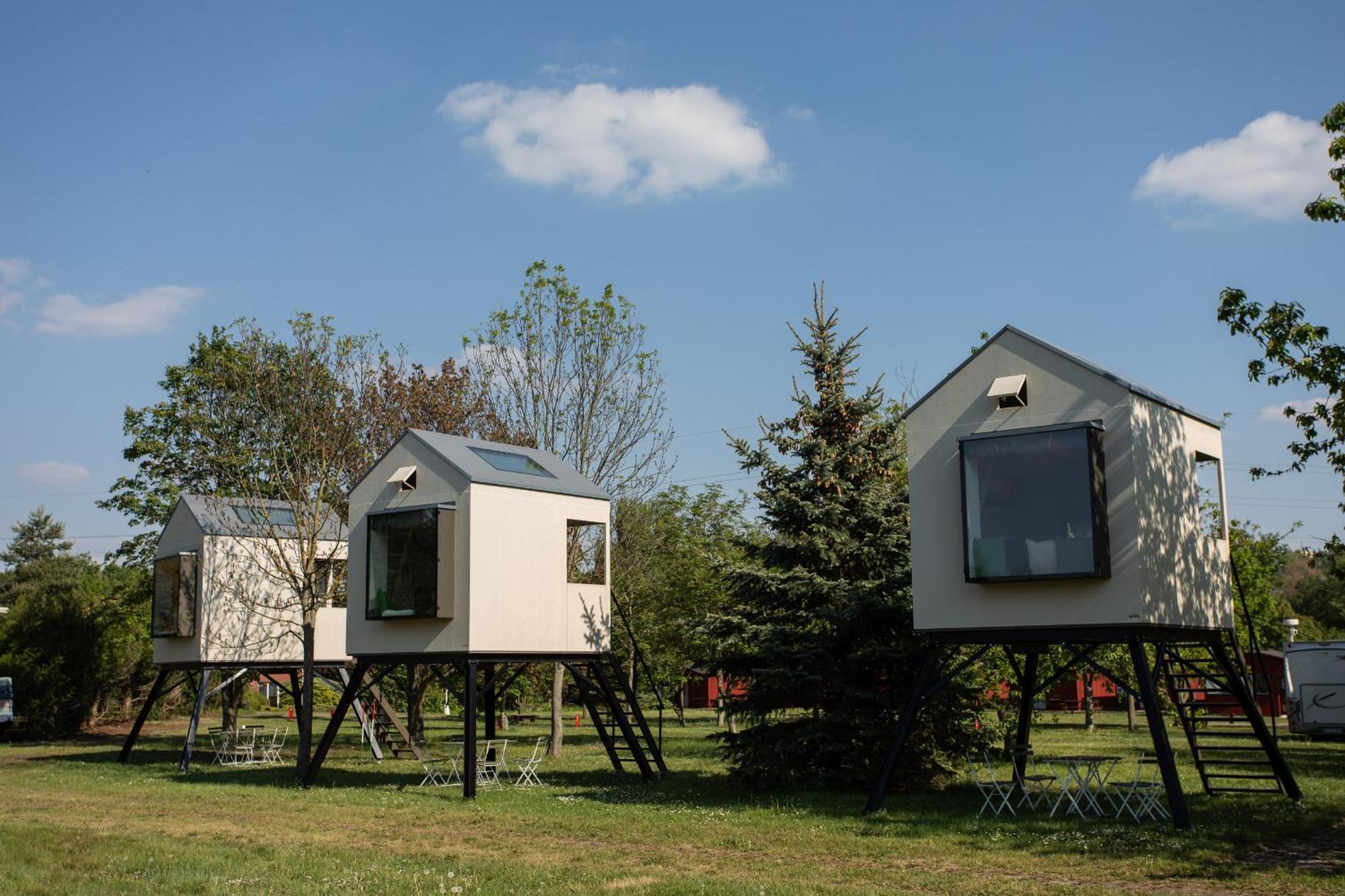 Prague Camping Dzban Exteriör bild